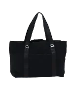 Black Canvas Bvlgari Tote