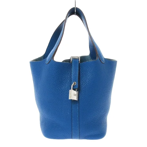 Blue Leather Hermès Handbag product