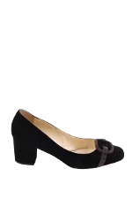 Black Canvas Max Mara Heels