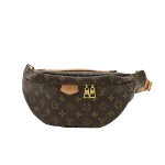 Brown Canvas Louis Vuitton Bumbag