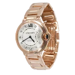 Silver Rose Gold Cartier Watch