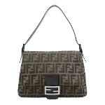 Brown Canvas Fendi Baguette Mamma