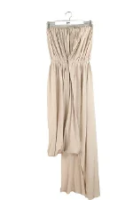 Beige Silk Acne Studios Dress