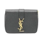 Black Leather Yves Saint Laurent Wallet