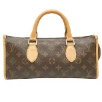 Brown Canvas Louis Vuitton Popincourt