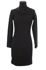 Black Polyester Sonia Rykiel Dress