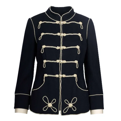 Navy Fabric Chanel Jacket