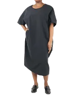 Black Cotton The Row Dress