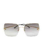 Grey Acetate Cartier Sunglasses