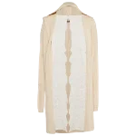 Beige Fabric Valentino Cardigan