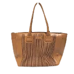 Brown Leather Furla Tote