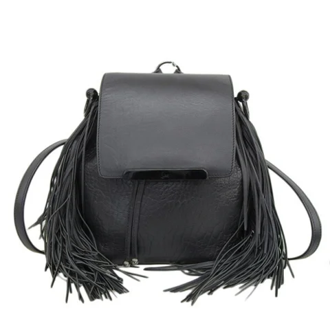 Black Leather Christian Louboutin Backpack