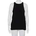 Black Fabric Helmut Lang Top