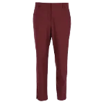 Red Wool Brunello Cucinelli Pants