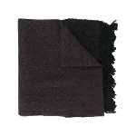 Brown Wool Armani Scarf