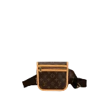 Brown Leather Louis Vuitton Bumbag