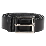 Black Leather Prada Belt