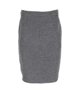 Grey Wool Lanvin Skirt