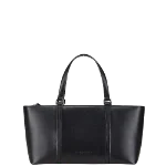 Black Leather Burberry Handbag