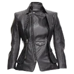 Black Leather Altuzarra Jacket