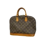 Brown Canvas Louis Vuitton Alma