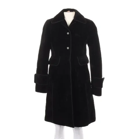 Black Fabric N°21 Coat