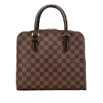 Brown Canvas Louis Vuitton Triana