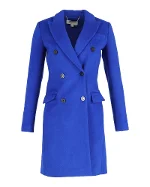 Blue Wool Michael Kors Coat