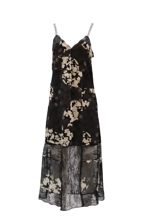 Black Silk Alexander McQueen Dress