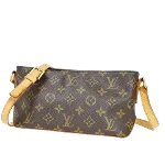 Brown Canvas Louis Vuitton Trotteur