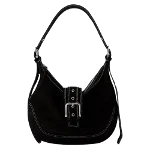 Black Leather Osoi Shoulder Bag