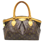 Brown Fabric Louis Vuitton Tivoli