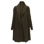 Green Wool Vince Coat