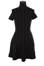 Black Fabric The Kooples Dress