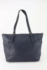 Navy Leather Michael Kors Tote