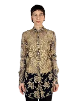 Gold Fabric Dolce & Gabbana Shirt