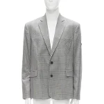 Grey Wool Balenciaga Blazer