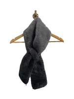 Grey Fur Loro Piana Scarf