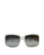 Black Silver Fendi Sunglasses