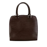 Brown Leather Louis Vuitton Pont Neuf