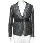 Grey Silk Miu Miu Blazer