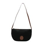 Black Canvas Dior Shoulder Bag