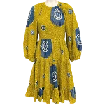 Yellow Cotton Ulla Johnson Dress