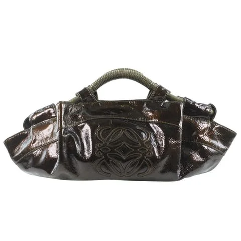 Brown Leather Loewe Handbag