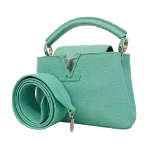 Green Leather Louis Vuitton Capucines