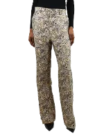 White Cotton Etro Pants