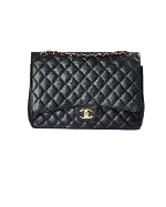 Black Fabric Chanel Timeless