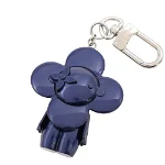 Navy Metal Louis Vuitton Key Holder