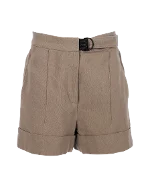 Beige Cotton Brunello Cucinelli Shorts