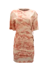 Pink Knit Roberto Cavalli Dress